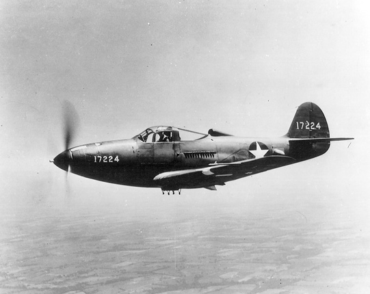Bell P-39 Airacobra from WWII