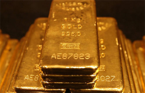 Gold bars created by Agnico-Eagle Mines Limited
